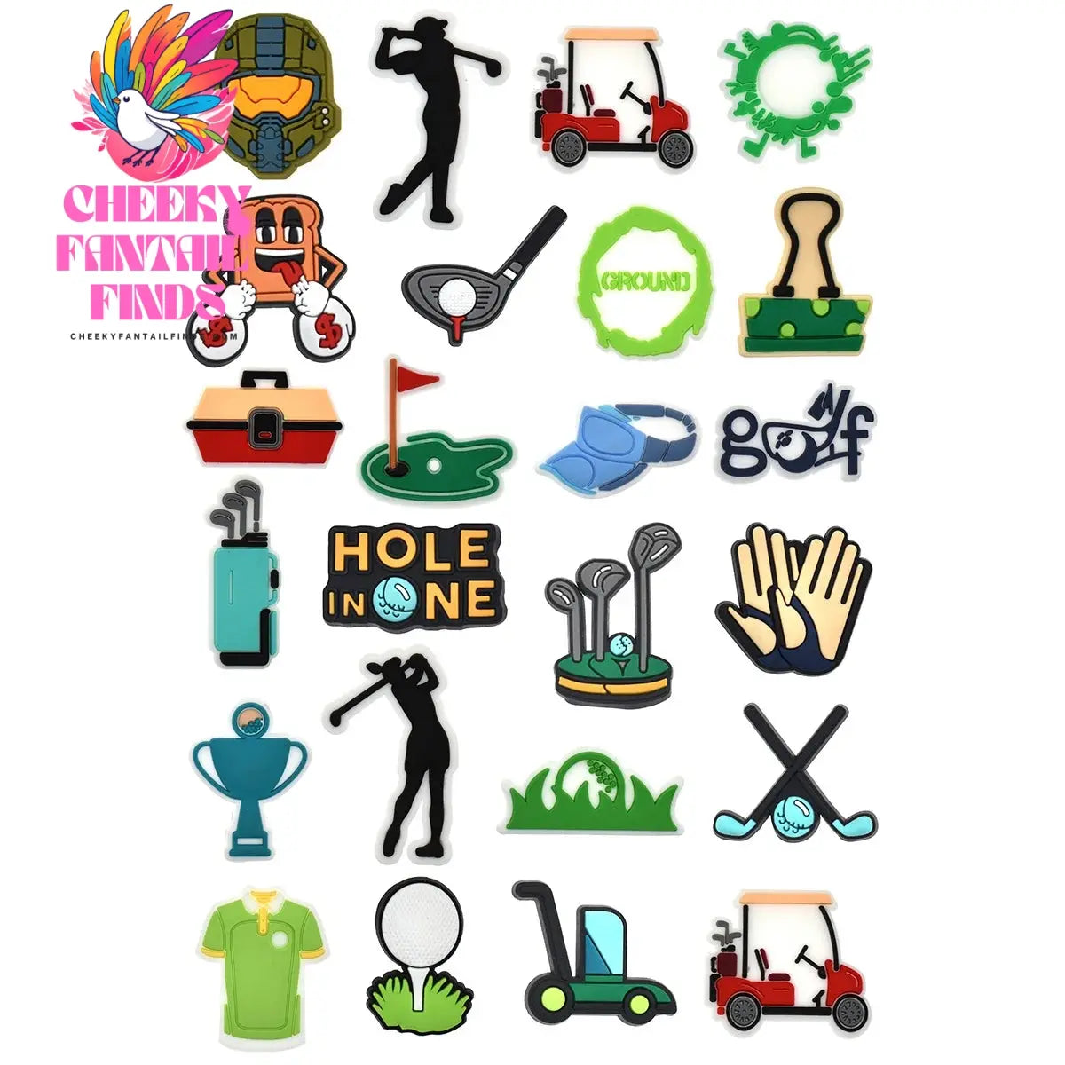 ball boxing football basketball lot shoes charms decorations Charms Buckle Kids X-mas Gifts Accessories - Cheeky Fantail Finds