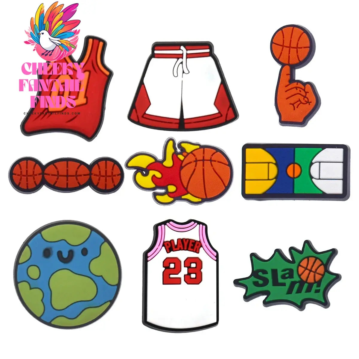 ball boxing football basketball lot shoes charms decorations Charms Buckle Kids X-mas Gifts Accessories - Cheeky Fantail Finds