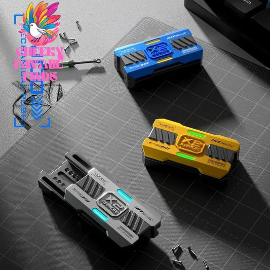 luminous Push Slider Adult EDC Gadgets Fidget Desk Toy Anti Stress Hand Spinner Autism Anxiety ADHD Stress Relief Funny Gifts Cheeky Fantail Finds