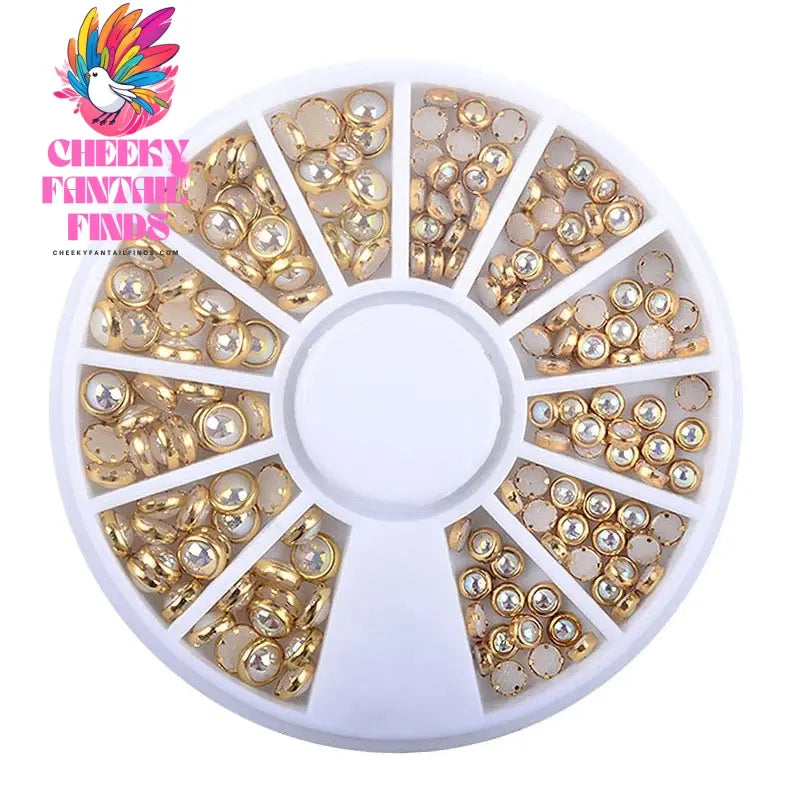 nail parts nail art glitter rhinestone Crystal gems jewelry Bead Manicure decoration accessories nail supplies for professionals Cheeky Fantail Finds