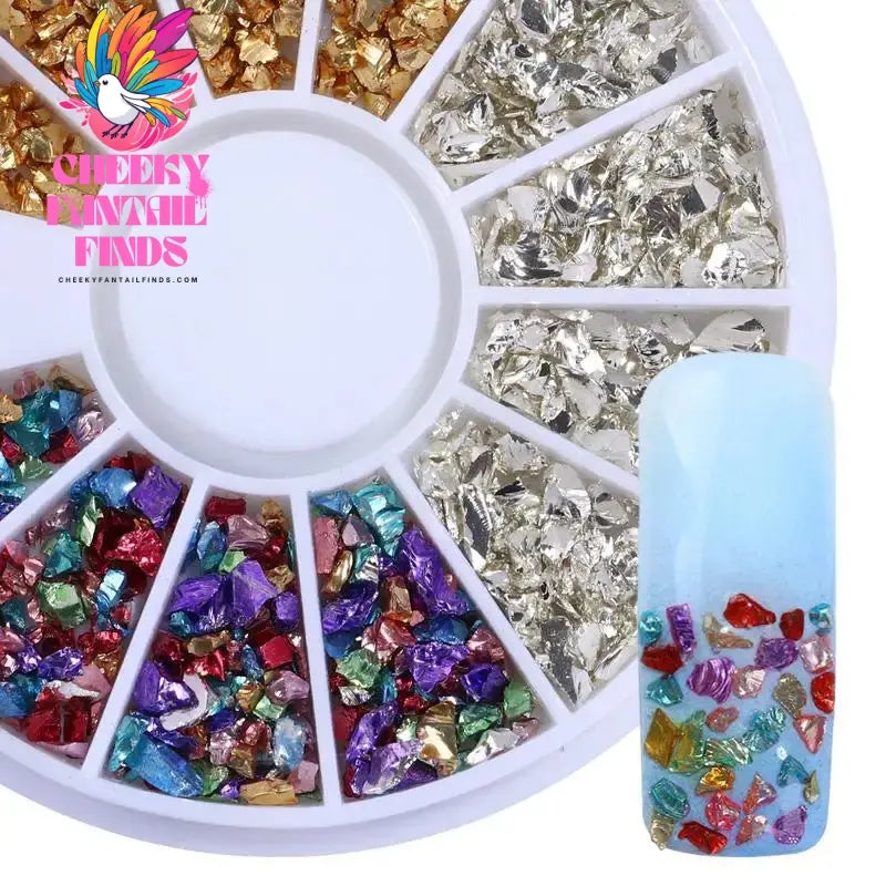 nail parts nail art glitter rhinestone Crystal gems jewelry Bead Manicure decoration accessories nail supplies for professionals Cheeky Fantail Finds