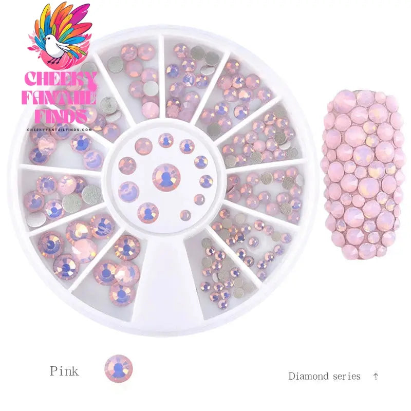 nail parts nail art glitter rhinestone Crystal gems jewelry Bead Manicure decoration accessories nail supplies for professionals Cheeky Fantail Finds