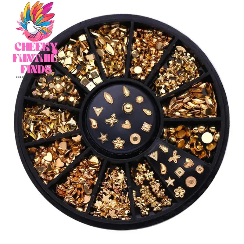 nail parts nail art glitter rhinestone Crystal gems jewelry Bead Manicure decoration accessories nail supplies for professionals Cheeky Fantail Finds
