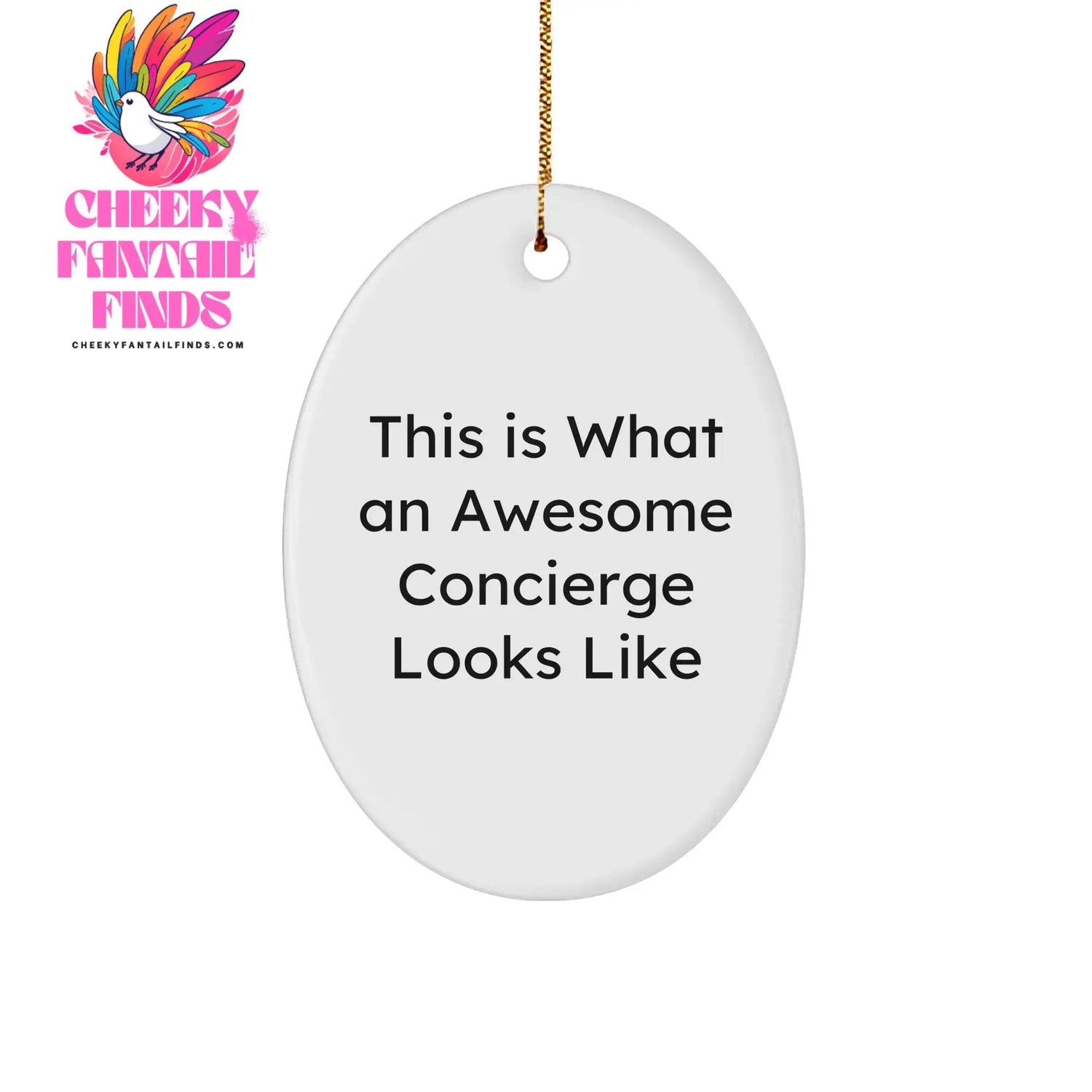 Concierge-Ornament Cheeky Fantail Finds
