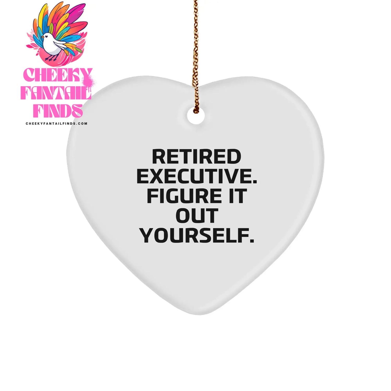 Executive-Ornament Cheeky Fantail Finds