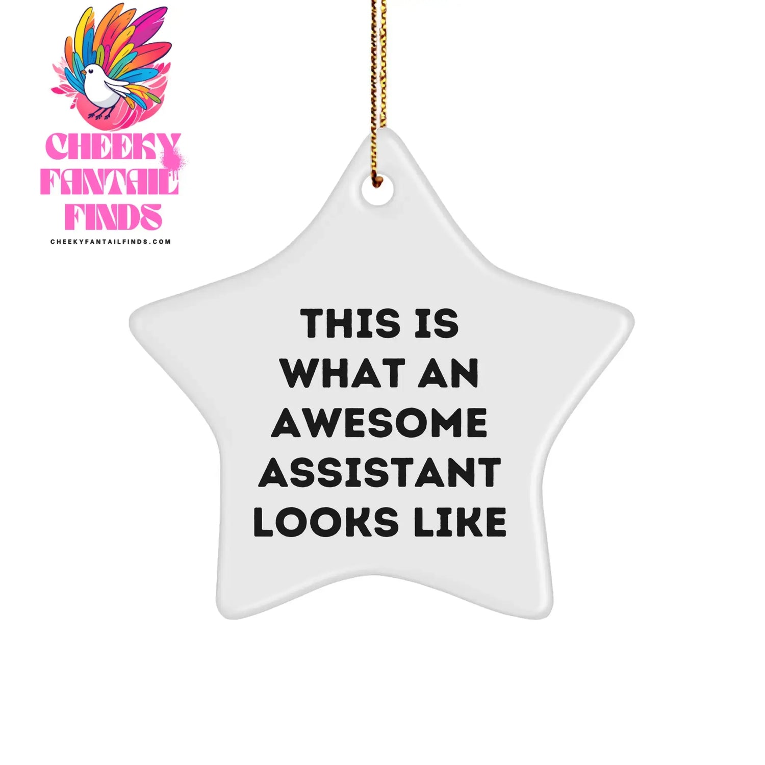 Assistant-ornament Cheeky Fantail Finds