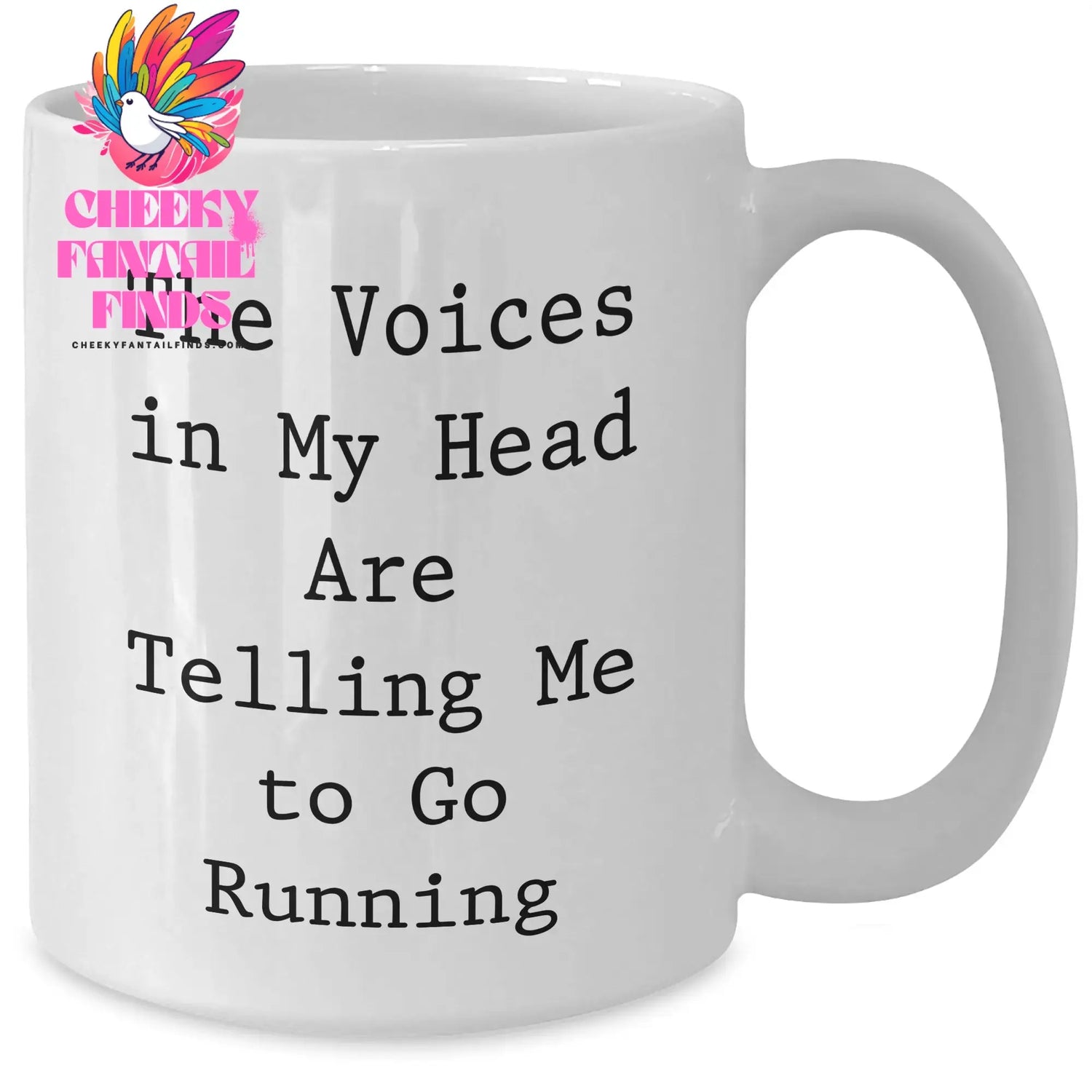 Running-Jogger-White-Mug Cheeky Fantail Finds