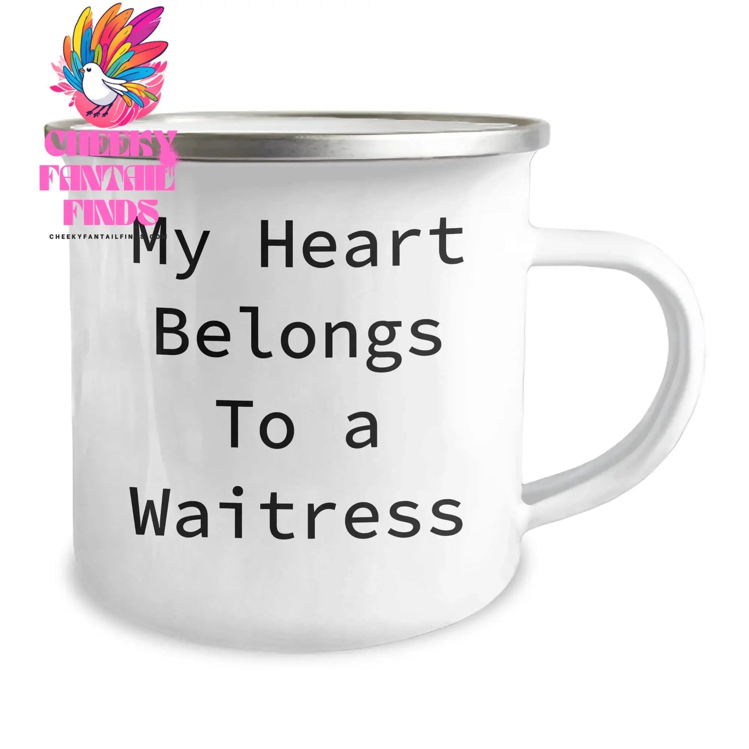 Waitress-Two-tone-Mug Cheeky Fantail Finds