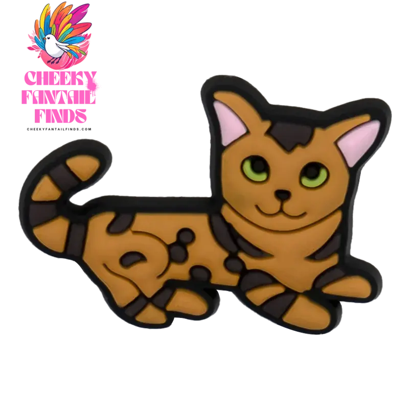1/100pcs Cat Pin for Shoe Sphinx Orange Cat Black Cat Cute Shoe Charms for Women Girl Kids Sandal Accessories Buckle Decorations - Cheeky Fantail Finds