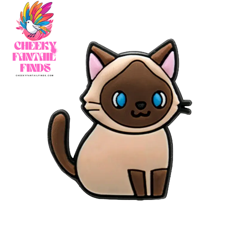 1/100pcs Cat Pin for Shoe Sphinx Orange Cat Black Cat Cute Shoe Charms for Women Girl Kids Sandal Accessories Buckle Decorations - Cheeky Fantail Finds