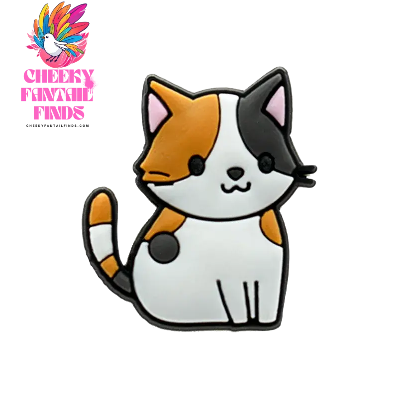 1/100pcs Cat Pin for Shoe Sphinx Orange Cat Black Cat Cute Shoe Charms for Women Girl Kids Sandal Accessories Buckle Decorations - Cheeky Fantail Finds
