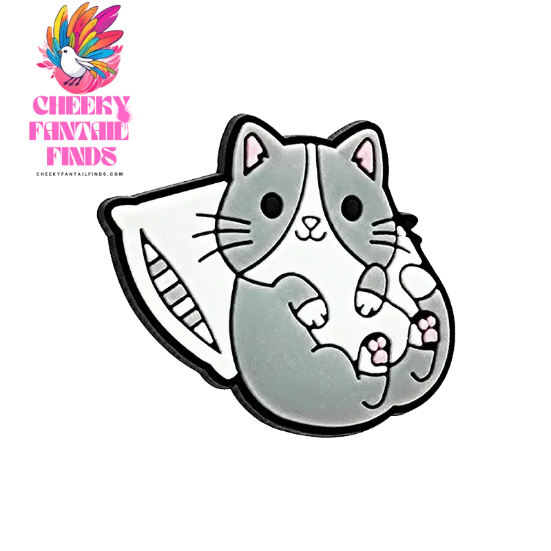 1/100pcs Cat Pin for Shoe Sphinx Orange Cat Black Cat Cute Shoe Charms for Women Girl Kids Sandal Accessories Buckle Decorations - Cheeky Fantail Finds