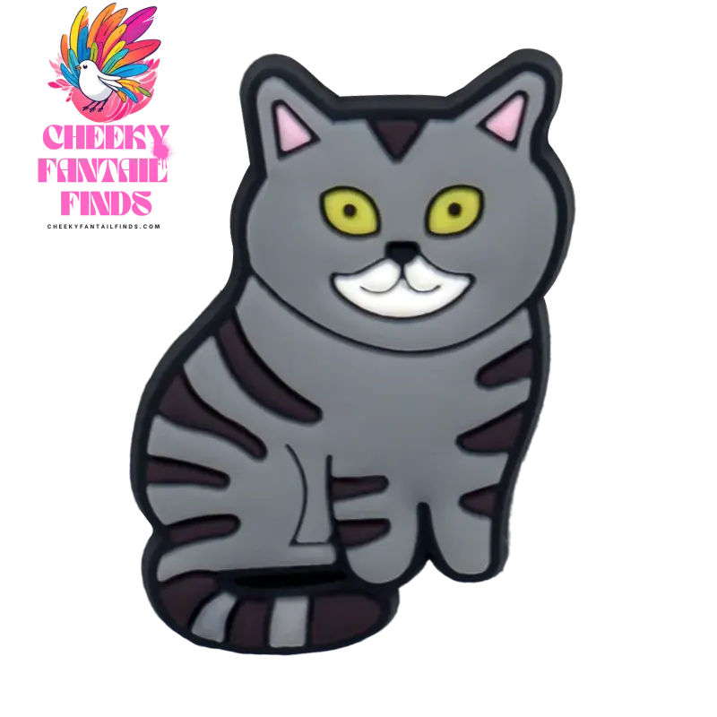 1/100pcs Cat Pin for Shoe Sphinx Orange Cat Black Cat Cute Shoe Charms for Women Girl Kids Sandal Accessories Buckle Decorations - Cheeky Fantail Finds