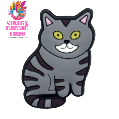 1/100pcs Cat Pin for Shoe Sphinx Orange Cat Black Cat Cute Shoe Charms for Women Girl Kids Sandal Accessories Buckle Decorations - Cheeky Fantail Finds