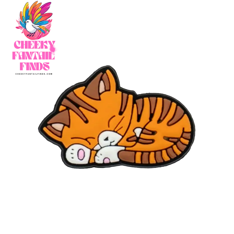 1/100pcs Cat Pin for Shoe Sphinx Orange Cat Black Cat Cute Shoe Charms for Women Girl Kids Sandal Accessories Buckle Decorations - Cheeky Fantail Finds
