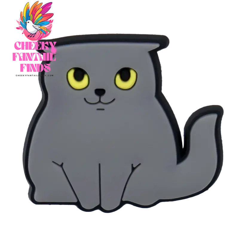 1/100pcs Cat Pin for Shoe Sphinx Orange Cat Black Cat Cute Shoe Charms for Women Girl Kids Sandal Accessories Buckle Decorations - Cheeky Fantail Finds