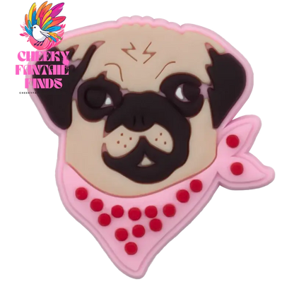 1/100pcs Dog Pin for Shoe Corgi Bulldog Dachshund Chenery Dog Shoe Charms for Kids Women Men Buckle Sandal Accessories Ornament - Cheeky Fantail Finds