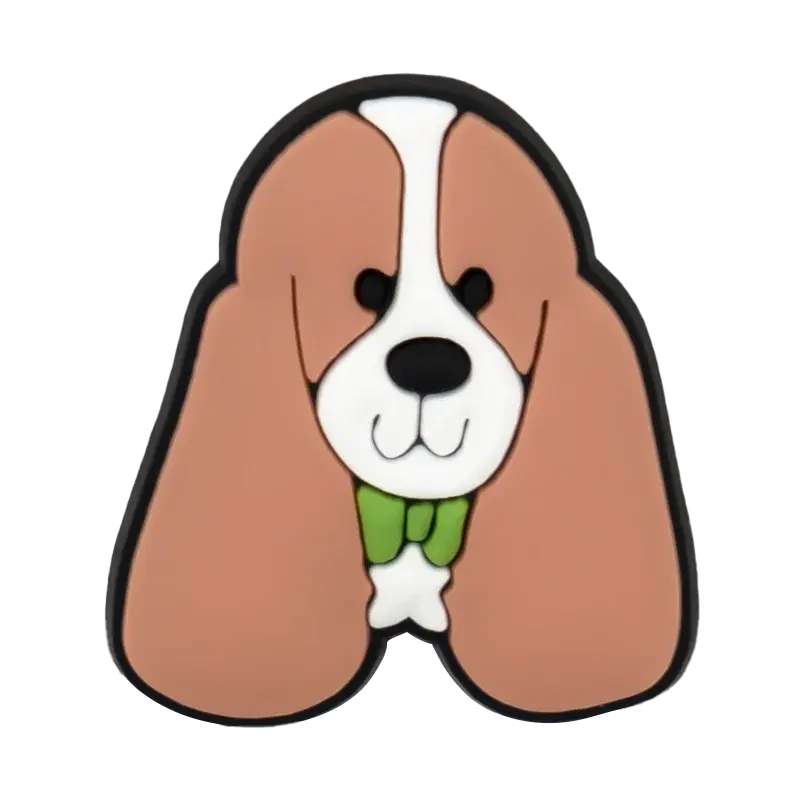 1/100pcs Dog Pin for Shoe Corgi Bulldog Dachshund Chenery Dog Shoe Charms for Kids Women Men Buckle Sandal Accessories Ornament - Cheeky Fantail Finds