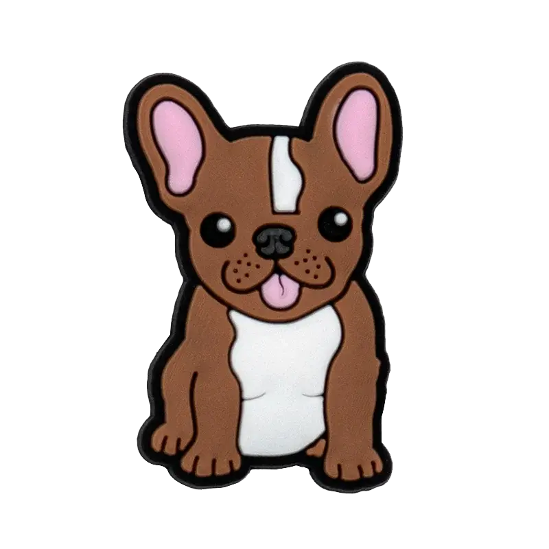 1/100pcs Dog Pin for Shoe Corgi Bulldog Dachshund Chenery Dog Shoe Charms for Kids Women Men Buckle Sandal Accessories Ornament - Cheeky Fantail Finds