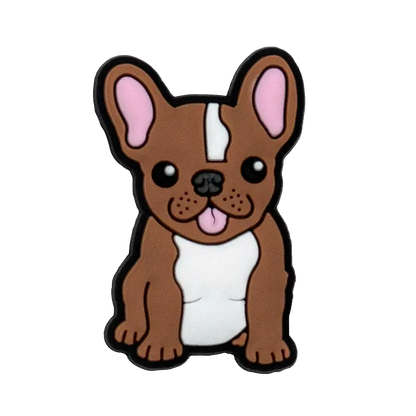 1/100pcs Dog Pin for Shoe Corgi Bulldog Dachshund Chenery Dog Shoe Charms for Kids Women Men Buckle Sandal Accessories Ornament - Cheeky Fantail Finds