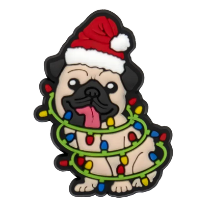 1/10pcs Christmas Animal Pins for Kids Men Women Shoe Charms Xmas Hat Deer Cat Dog Party Accessories Shoe Decorations Buckle - Cheeky Fantail Finds