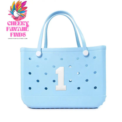 1-10pcs PVC Number DIY Bag Charms Decorative for with Hole Tote Bag Accessories Decorations Pins Buckles for Girl Women Hand Bag - Cheeky Fantail Finds