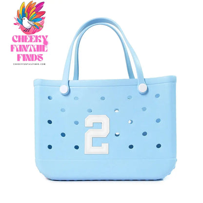1-10pcs PVC Number DIY Bag Charms Decorative for with Hole Tote Bag Accessories Decorations Pins Buckles for Girl Women Hand Bag - Cheeky Fantail Finds