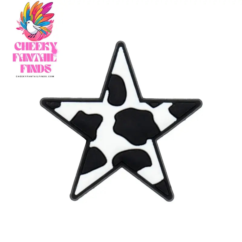 1/11/12 PVC Western Cowboy Shoe Charms Cowgirl Hat Shoe Decorations Pins for Men Women Star Heart Sandal Accessories Ornament - Cheeky Fantail Finds