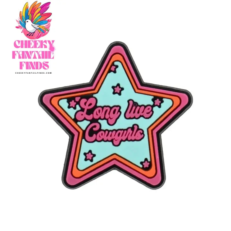 1/11/12 PVC Western Cowboy Shoe Charms Cowgirl Hat Shoe Decorations Pins for Men Women Star Heart Sandal Accessories Ornament - Cheeky Fantail Finds