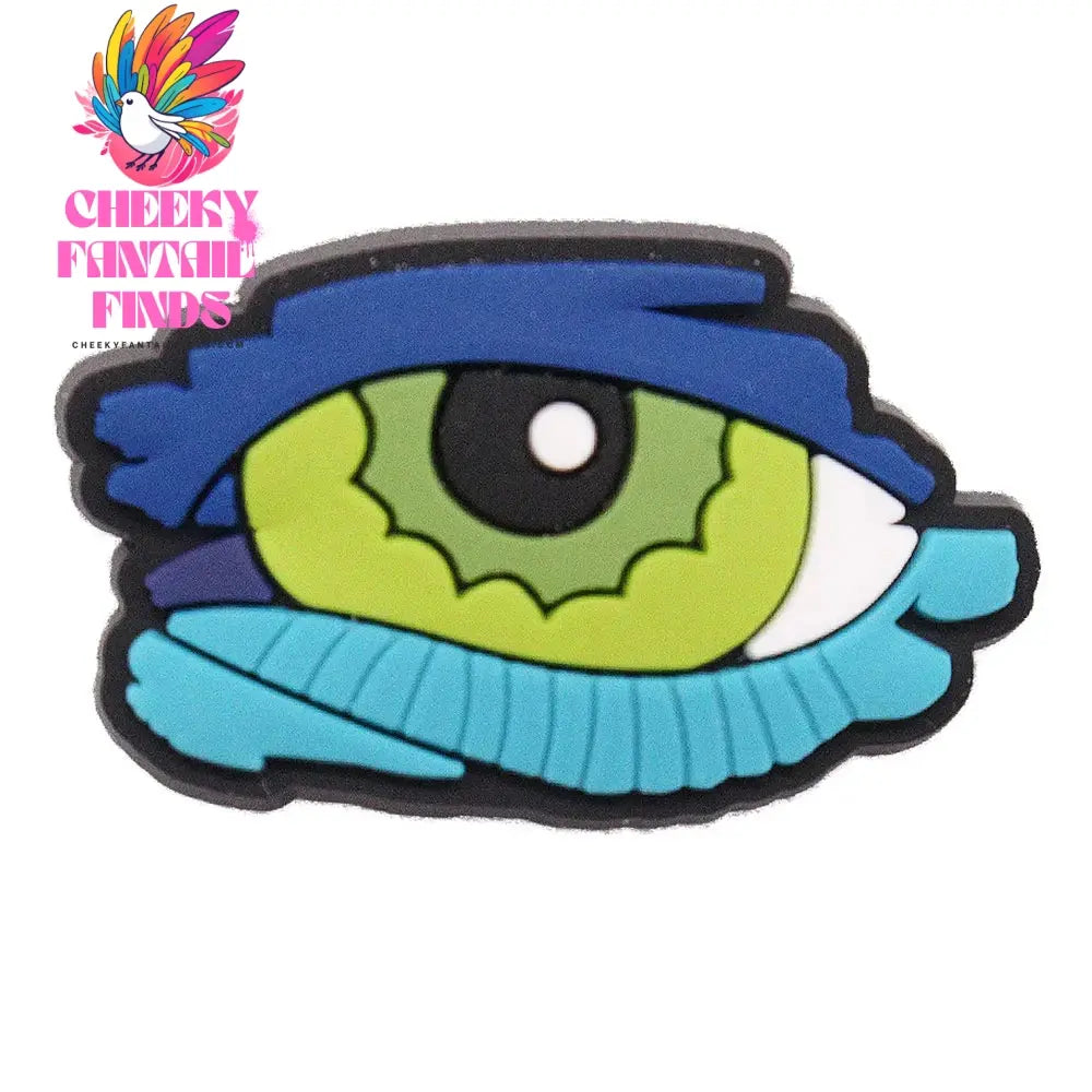 1-12Pcs Blue Avatar The Way of Water Shoe Buckle Charms Man Movie Cheeky Fantail Finds