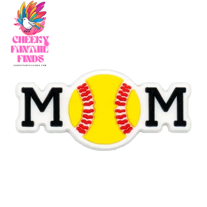 1/12pcs Mom Life Shoe Charms for Women Shoe Decorations Pink Heart Pins for Mother Buckle MaMa Sandal Accessories Ornament - Cheeky Fantail Finds