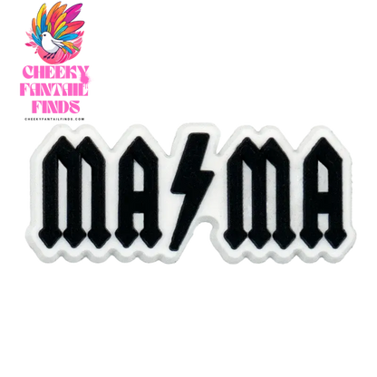 1/12pcs Mom Life Shoe Charms for Women Shoe Decorations Pink Heart Pins for Mother Buckle MaMa Sandal Accessories Ornament - Cheeky Fantail Finds