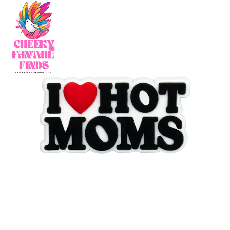 1/12pcs Mom Life Shoe Charms for Women Shoe Decorations Pink Heart Pins for Mother Buckle MaMa Sandal Accessories Ornament - Cheeky Fantail Finds