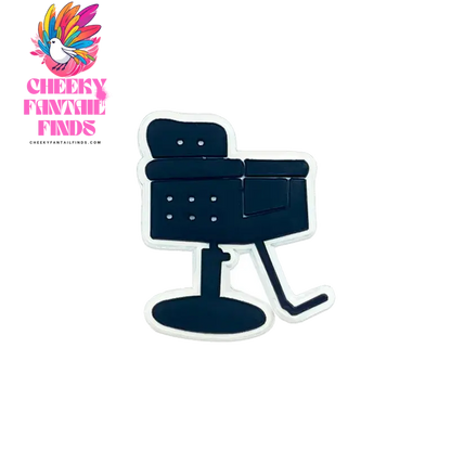1/12pcs PVC Hairdressing Shoe Charms for Women Girl Pins Hairdryer Curling Iron Scissor Pins Accessories Shoe Decorations Buckle - Cheeky Fantail Finds
