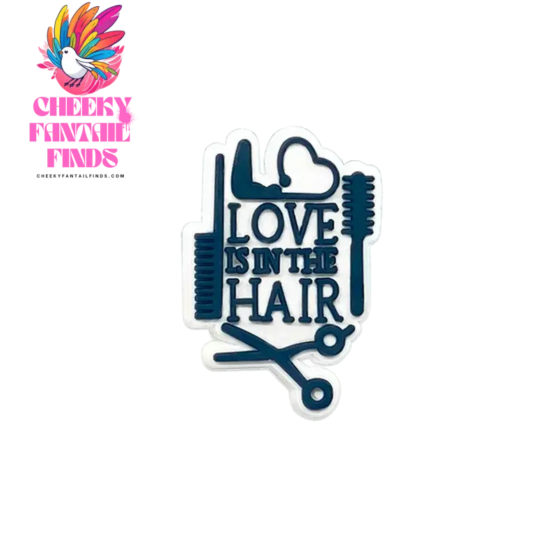 1/12pcs PVC Hairdressing Shoe Charms for Women Girl Pins Hairdryer Curling Iron Scissor Pins Accessories Shoe Decorations Buckle - Cheeky Fantail Finds