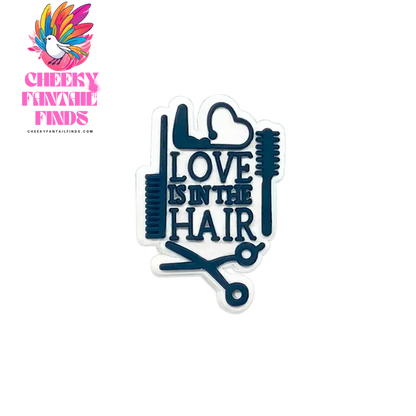 1/12pcs PVC Hairdressing Shoe Charms for Women Girl Pins Hairdryer Curling Iron Scissor Pins Accessories Shoe Decorations Buckle - Cheeky Fantail Finds