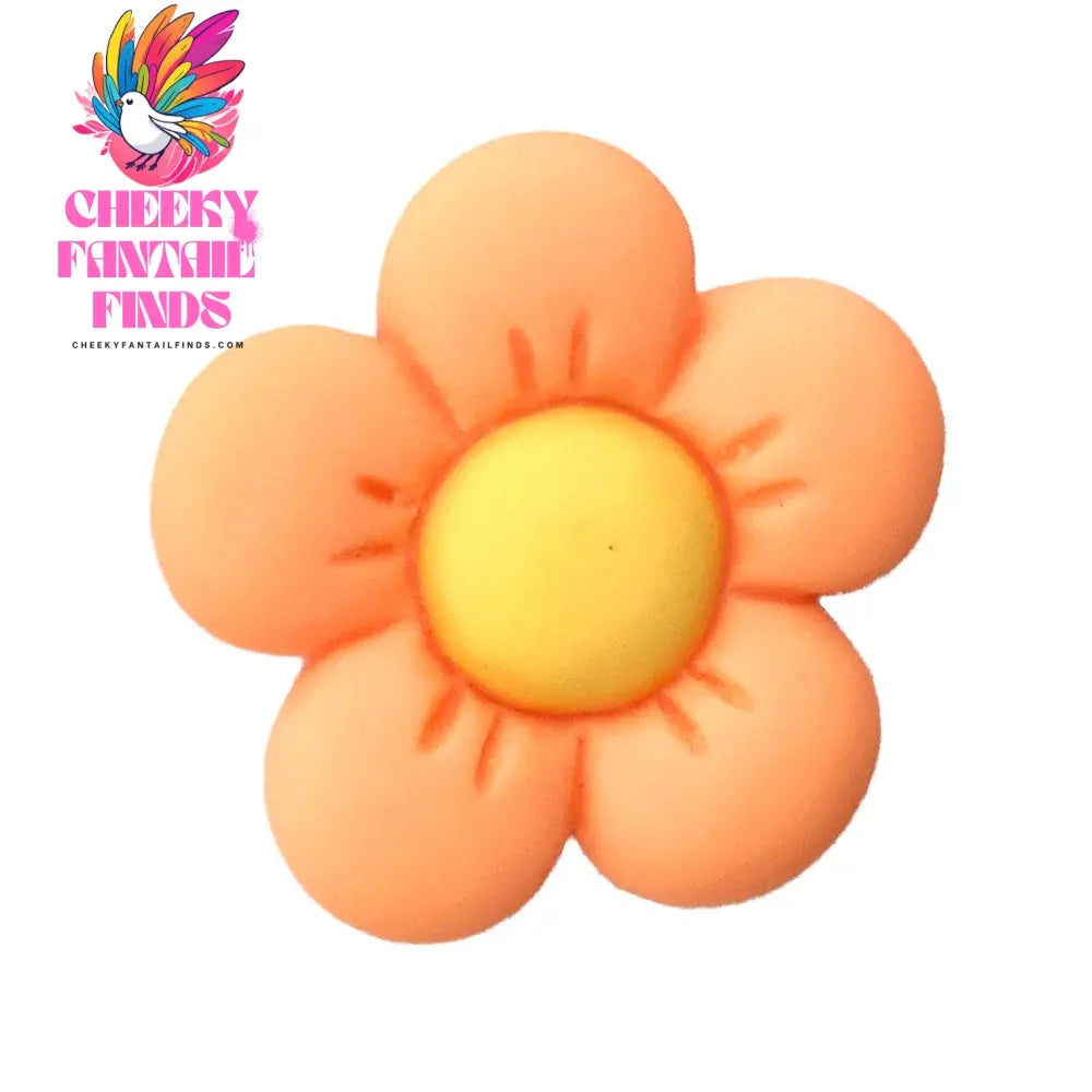 1-14Pcs Petal Colorful Flower Shoe Charms Designer DIY Shoes Decaration For Garden Clogs Accessories Kids Women Girls Gifts - Cheeky Fantail Finds
