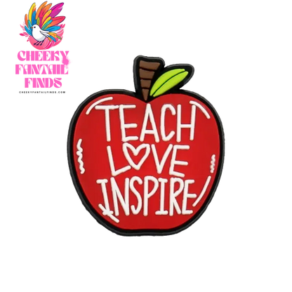 1/14pcs Teacher Life Shoe Charms for Teacher Student Pins Shoe Decorations Pins Sandals Accessories Ornament Back to School Gift - Cheeky Fantail Finds