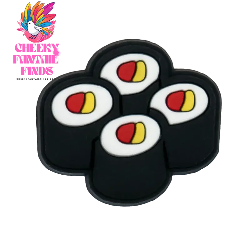 1/16PCS Shoe Charms Cute Delicious Food Fried Chicken Sushi Desserts Shoe Buckle Pins for Clogs Sandals Women Men Shoe Decor Cheeky Fantail Finds