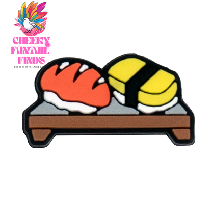 1/16PCS Shoe Charms Cute Delicious Food Fried Chicken Sushi Desserts Shoe Buckle Pins for Clogs Sandals Women Men Shoe Decor Cheeky Fantail Finds