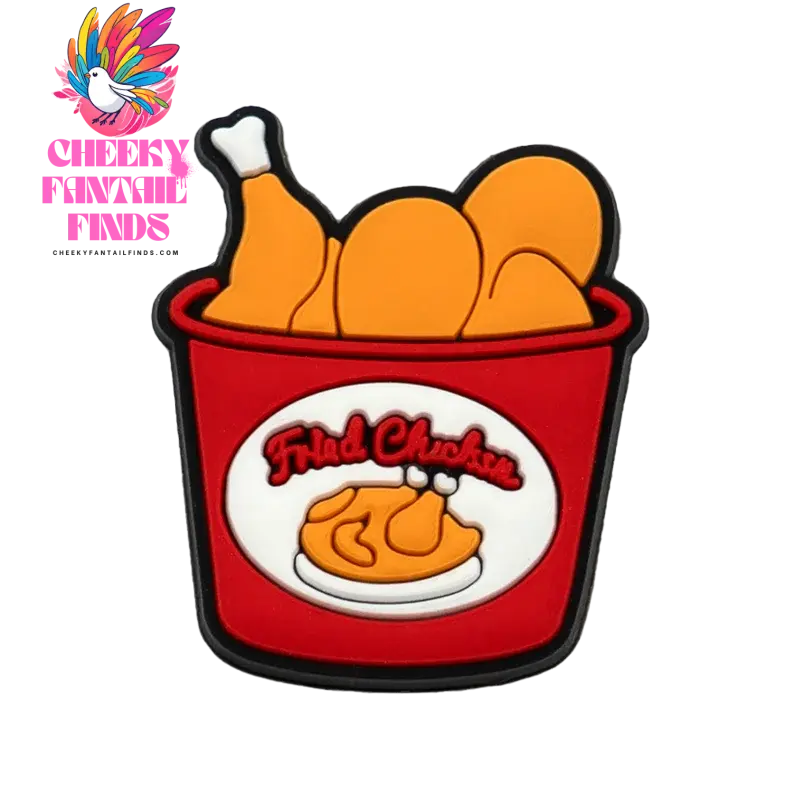 1/16PCS Shoe Charms Cute Delicious Food Fried Chicken Sushi Desserts Shoe Buckle Pins for Clogs Sandals Women Men Shoe Decor Cheeky Fantail Finds