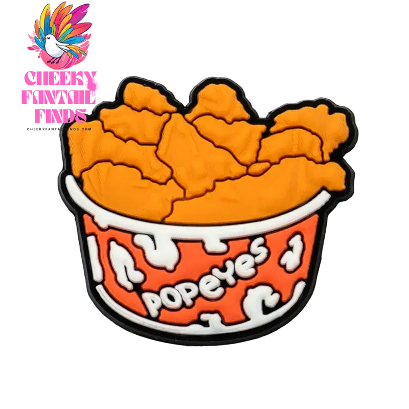 1/16PCS Shoe Charms Cute Delicious Food Fried Chicken Sushi Desserts Shoe Buckle Pins for Clogs Sandals Women Men Shoe Decor Cheeky Fantail Finds