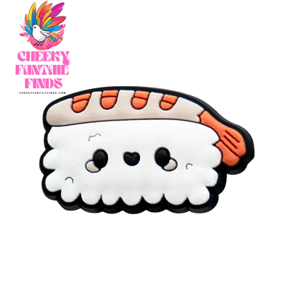 1/16PCS Shoe Charms Cute Delicious Food Fried Chicken Sushi Desserts Shoe Buckle Pins for Clogs Sandals Women Men Shoe Decor Cheeky Fantail Finds
