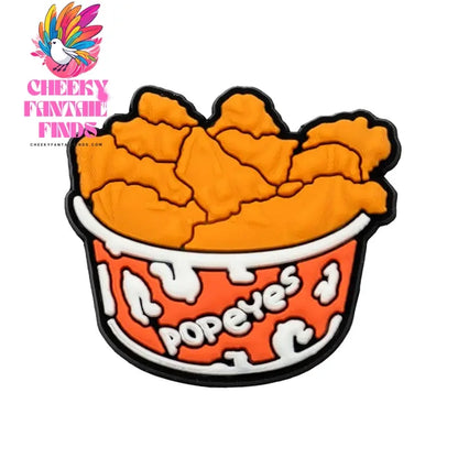 1/16pcs Food PVC Shoe Charms Fried Chicken Hamburg Shoe Clips Decorations Pizza Ice Cream Garden Sandals Accessories for Kids Cheeky Fantail Finds