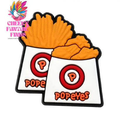 1/16pcs Food PVC Shoe Charms Fried Chicken Hamburg Shoe Clips Decorations Pizza Ice Cream Garden Sandals Accessories for Kids Cheeky Fantail Finds
