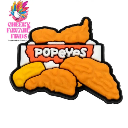 1/16pcs Food PVC Shoe Charms Fried Chicken Hamburg Shoe Clips Decorations Pizza Ice Cream Garden Sandals Accessories for Kids Cheeky Fantail Finds