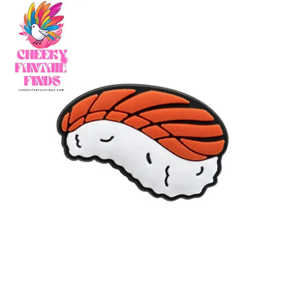 1/16pcs Food Shoe Charms Sushi Rice Ball Squid Coffee Shoe Clips Accessories Decorations Pins Clog Jeans for Kids Women Gift Cheeky Fantail Finds