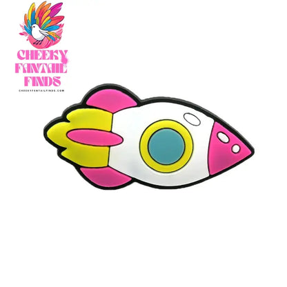 1/16pcs PVC Spaceship Shoe Charms Cartoon Astronaut Cool UFO ET Shoe Accessories Decorations Pins for Men Boy Kids Sandal Gifts - Cheeky Fantail Finds