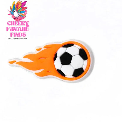 1-18pc Cartoon Football Shoe Charms Design Shoe Decoration Fits For PVC Shoe Accessories Kids Boys Party Gifts - Cheeky Fantail Finds
