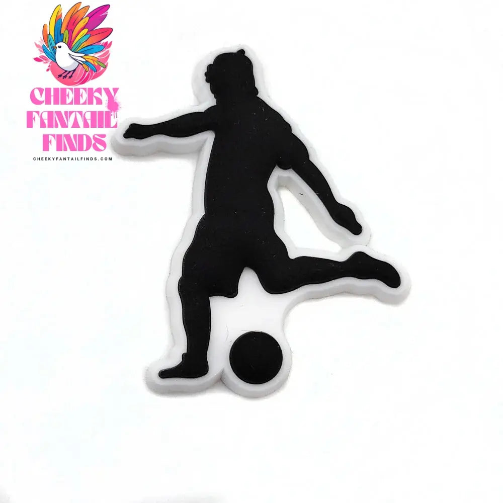 1-18pc Cartoon Football Shoe Charms Design Shoe Decoration Fits For PVC Shoe Accessories Kids Boys Party Gifts - Cheeky Fantail Finds